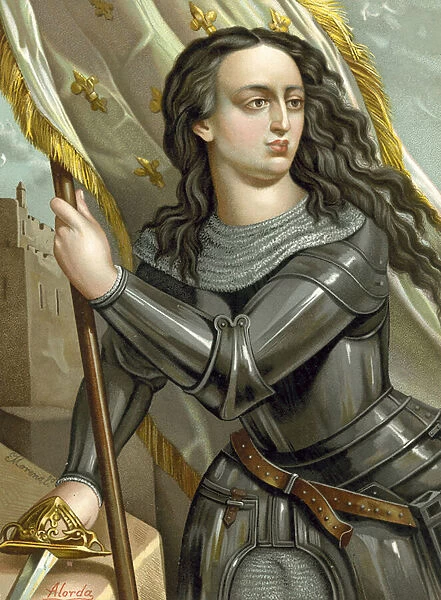 Joan of Arc (chromolitho)
