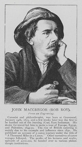 John Macgregor, Rob Roy (engraving)