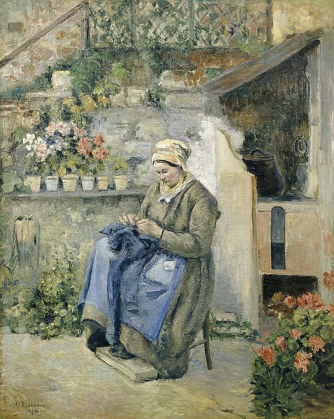 The Jolly Mother; La Mere Jolly, 1874 (oil on canvas)