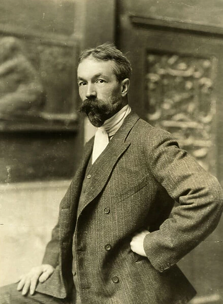Karl Bitter artist, 1906 (gelatin silver photo)