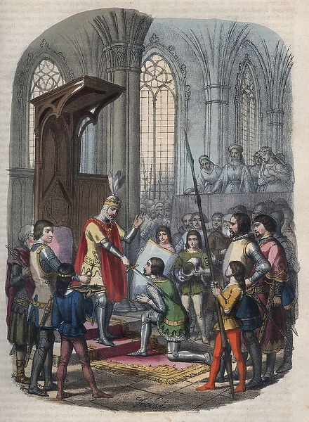 knighting - Arthur I, Duke of Brittany or Arthur Plantagenet