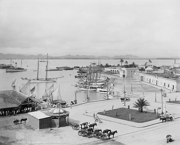 La Marina, San Juan, Puerto Rico, c. 1903 (b  /  w photo)