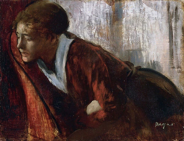 'La melancolie'Peinture d Edgar Degas (1834-1917) 1884-1886 The Philips Collection, Washington DC, USA