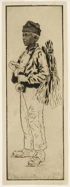 La ramoneur (The Chimney Sweep), c. 1890 (etching & drypoint)
