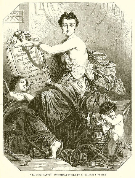 'La Renaissance'(engraving)