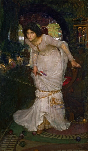 The Lady of Shalott, 1894 (oil on canvas)