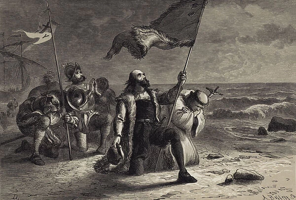 The Landing of Columbus (engraving)