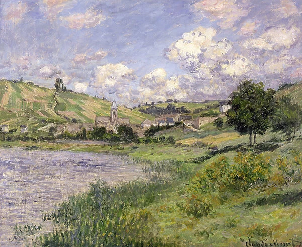 Landscape, Vetheuil, 1879 (oil on canvas)