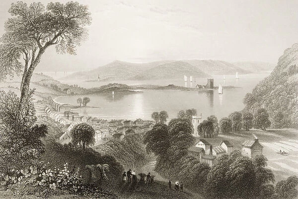 Larne, County Antrim, Northern Ireland, from Scenery and Antiquities of Ireland