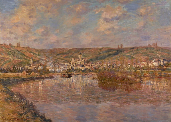 Late Afternoon, Vetheuil, 1880 (oil on canvas)