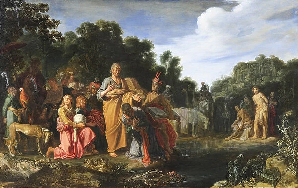 'Le bapteme de l eunuque'(The baptism of the Eunuch