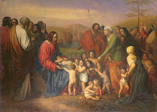 Let the little children come to me, 1837 (oil on canvas)