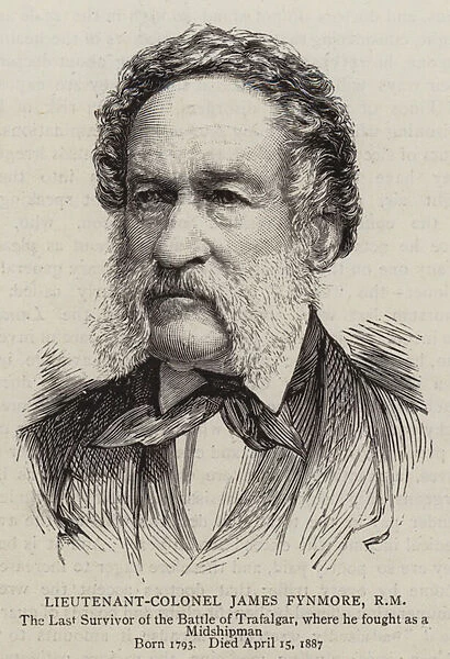 Lieutenant-Colonel James Fynmore, RM (engraving)