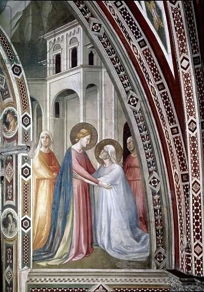 The Life of Mary: The Visitation (fresco, c. 1327)