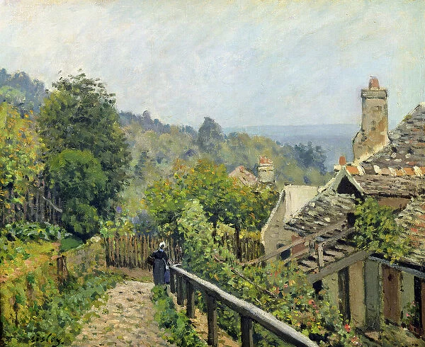 Louveciennes or, The Heights at Marly, 1873 (oil on canvas)
