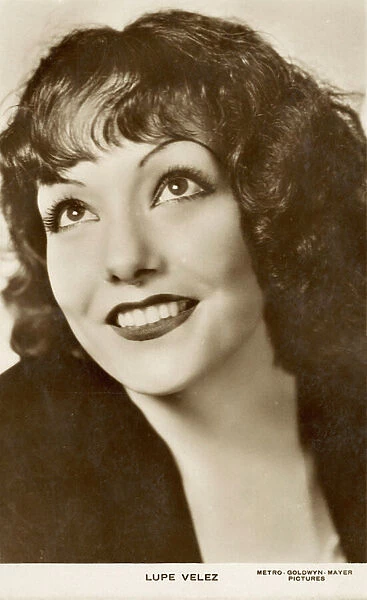 Lupe Velez, Mexican born stage and screen actress (b  /  w photo)
