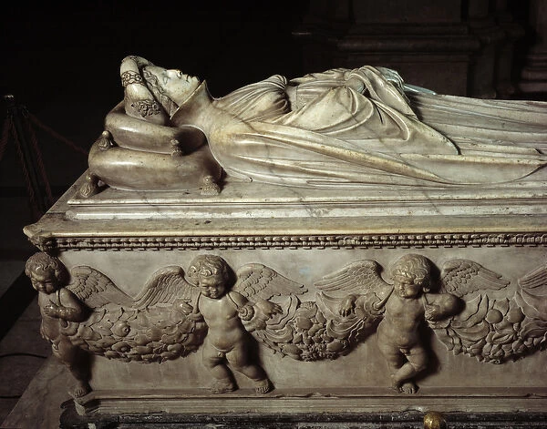 Lying by Ilaria del Carretto (1379-1405), wife of Paolo Guinigi (1376-1432