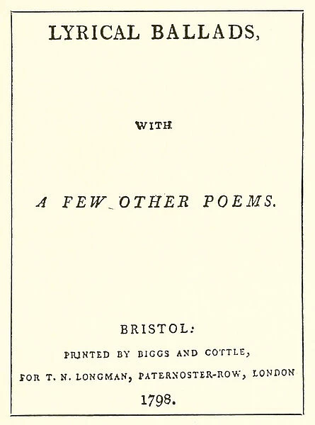 Lyrical Ballads (engraving)