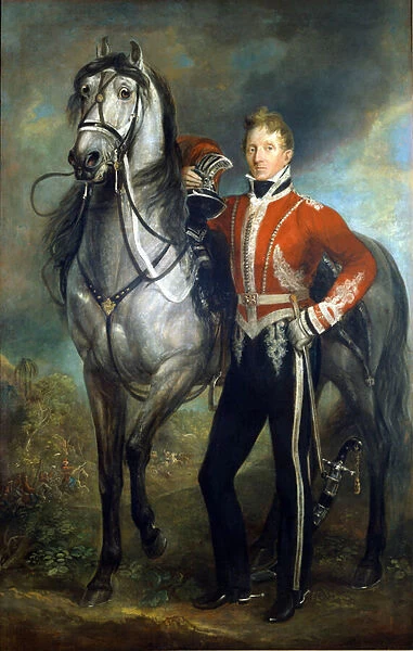 Major George Cunningham (1783-1838) c. 1820 (oil on canvas)
