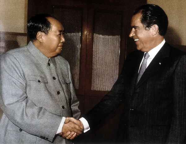 Mao and Nixon in 1972