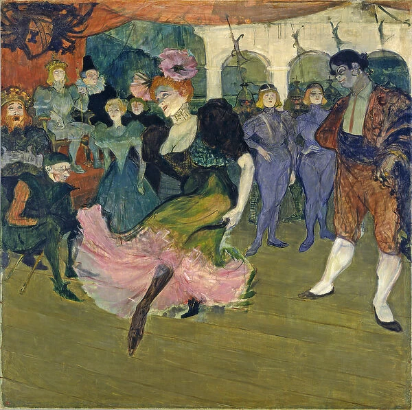 Marcelle Lender Dancing the Bolero in Chilperic, 1895 (oil on canvas)