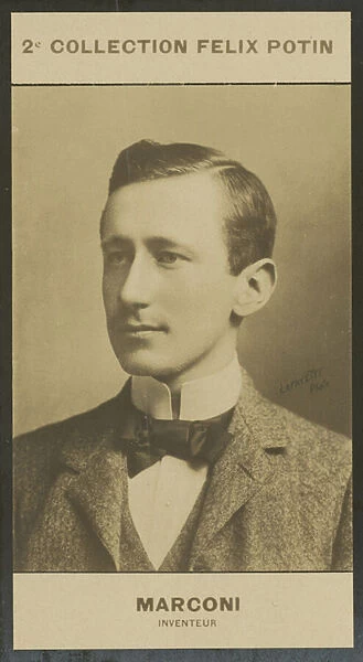 Marconi, Inventeur (b  /  w photo)