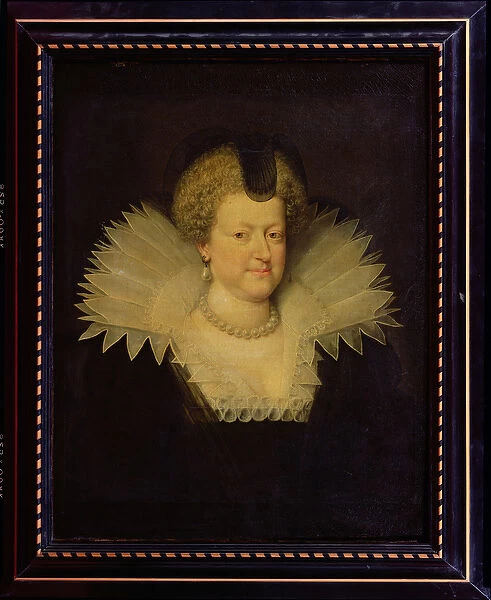Marie de Medici (1573-1642) (oil on canvas)