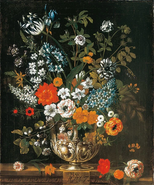 May, from The Twelve Months of Flowers, a floral calendar of still lifes
