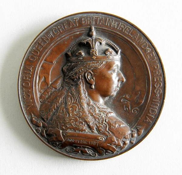Medal to commemorate the Golden Jubilee of Queen Victoria, 1887 (metal)