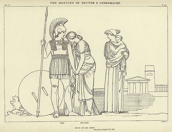 The Meeting of Hector and Andromache (engraving)