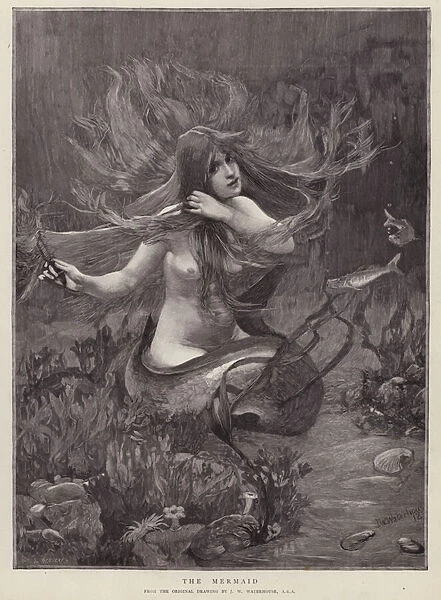 The Mermaid (litho)