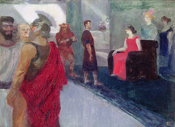 Messalina, 1900 (oil on canvas)