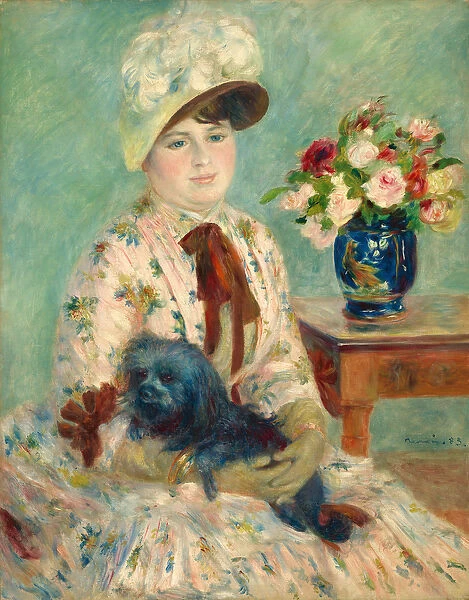 Mlle Charlotte Berthier, 1883 (oil on canvas)