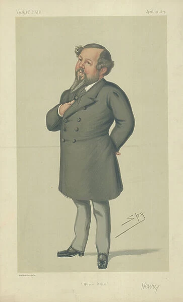 Mr Mitchell Henry (1826-1910) (colour litho)