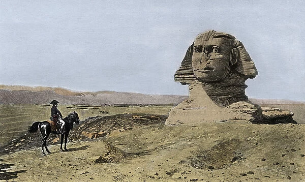Napoleon and the Sphinx - Campaign (Expedition) of Egypt (1798-1801)