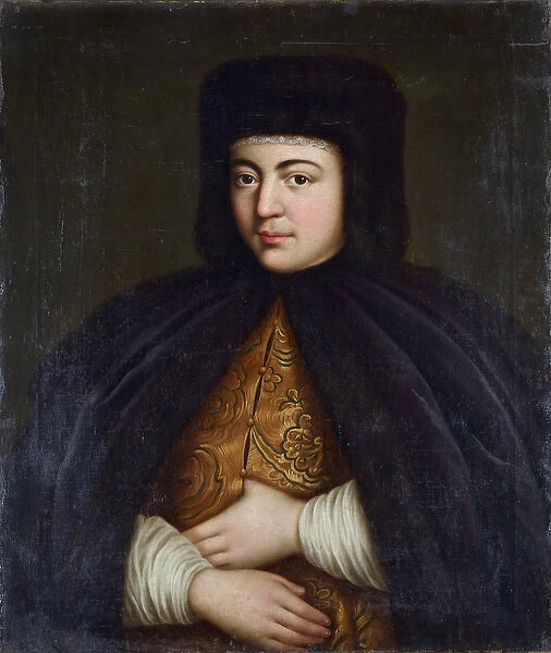 Natalia Kirillovna Narychkina - Portrait of the Tsarina Natalia Naryshkina (1651-1694)