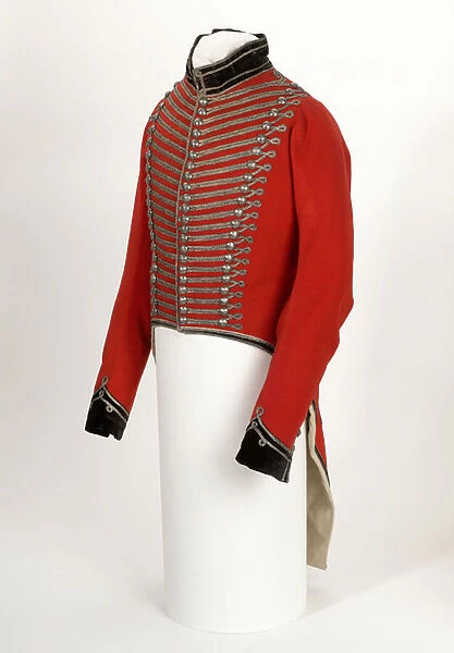 Officers dress coatee worn by Colonel Charles Herries, Light Horse Volunteers of London and Westminster, c. 1813 (coatee)
