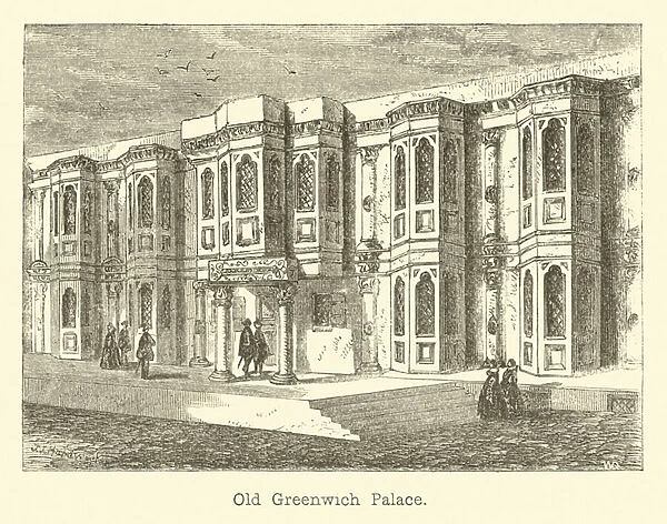 Old Greenwich Palace (engraving)
