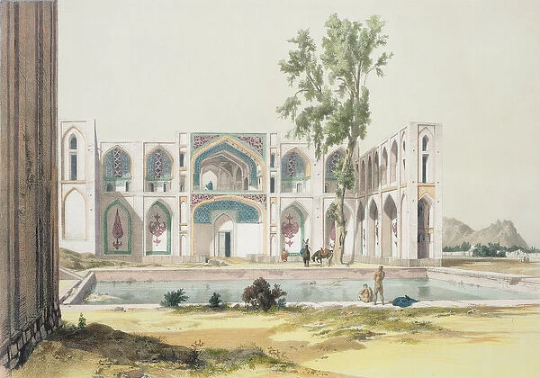 The Palace of Tchar-Bag at Isfahan, Persia, plate 99 from