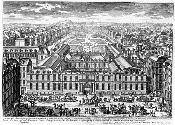 The Palais-Royal, Paris, c. 1680 (engraving)