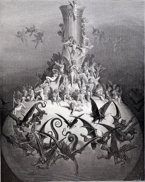 Pantagruel - de Rabelais, by Gustave Dore, 1873