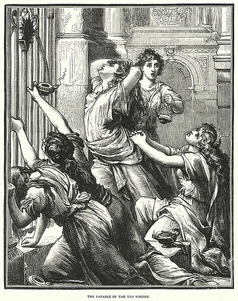 The Parable of the Ten Virgins (engraving)