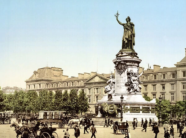 Paris (hand-coloured photo)