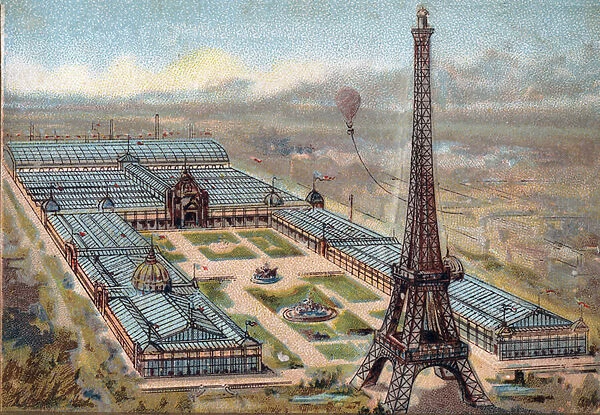 Paris. Universal Exhibition of 1889 : Eiffel Tower