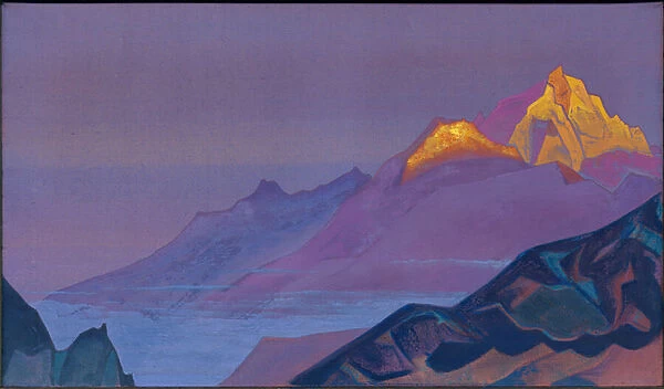 Path to Shambhala, 1933 (tempera on canvas)