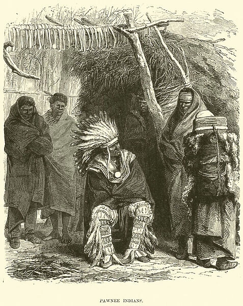 Pawnee Indians (engraving)