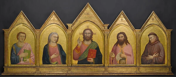 The 'Peruzzi Altarpiece', c. 1310-1315 (tempera and gold leaf on panel)