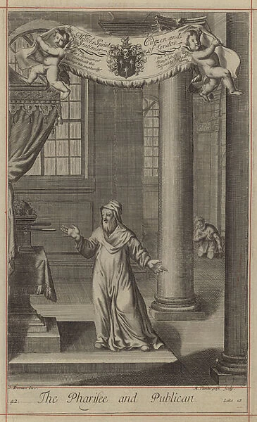 The Pharisee and Publican (engraving)