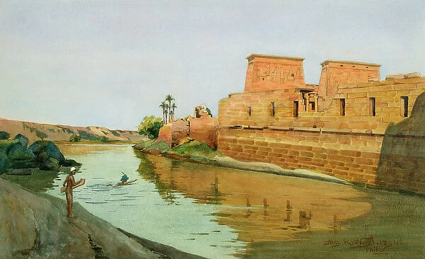 Philae on the Nile, 1894