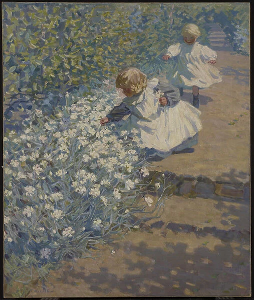 Picking Flowers, c. 1912 (oil on canvas)